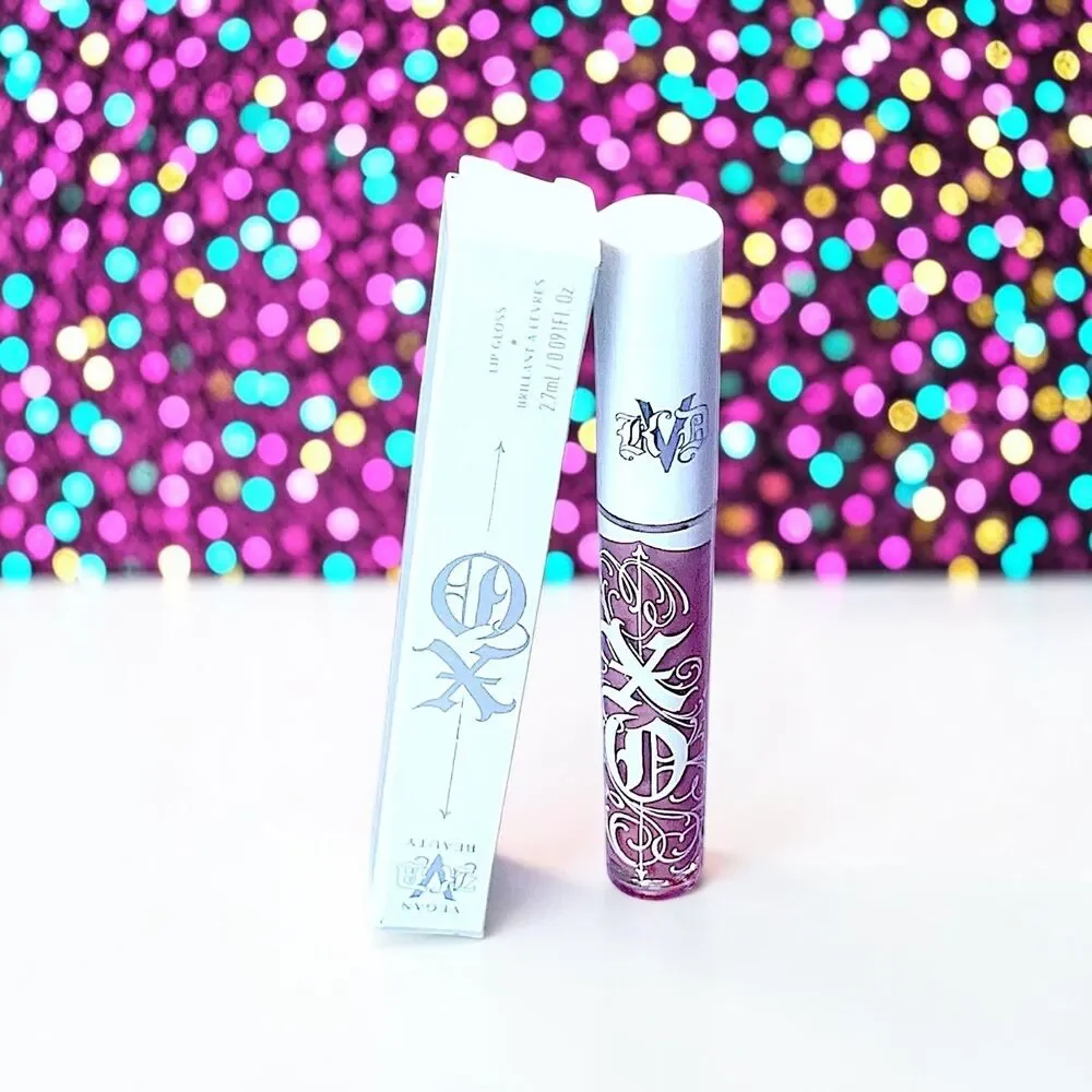 KVD Vegan Beauty XO Lip Gloss Petunia 30 0.091 oz New in box